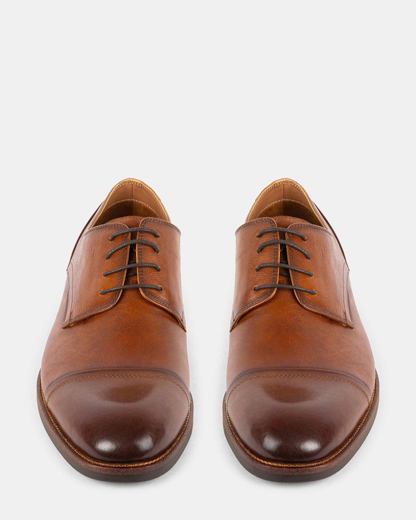 NORVERTT TAN LEATHER - Men's Shoes - Steve Madden Canada