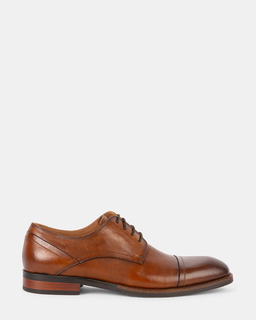 NORVERTT TAN LEATHER - Men's Shoes - Steve Madden Canada