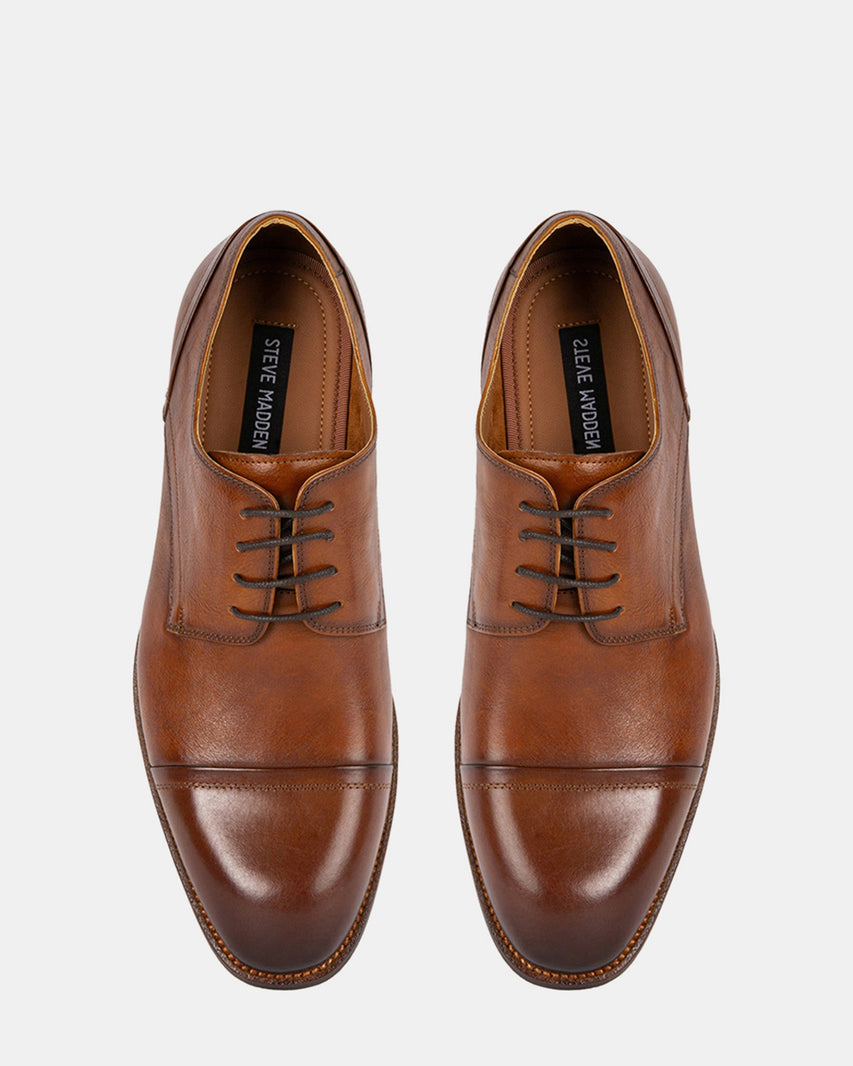 NORVERTT TAN LEATHER - Men's Shoes - Steve Madden Canada