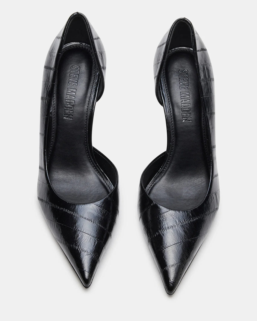 NULA BLACK EXOTIC - Women's Shoes - Steve Madden Canada