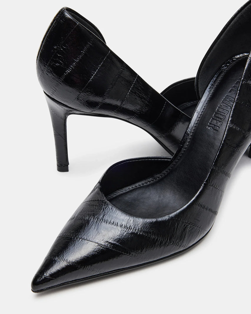 NULA BLACK EXOTIC - Women's Shoes - Steve Madden Canada