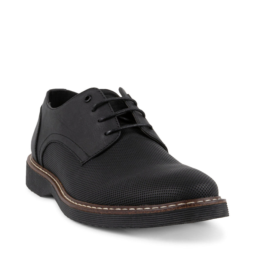 NURLANN BLACK NUBUCK - Men's Shoes - Steve Madden Canada