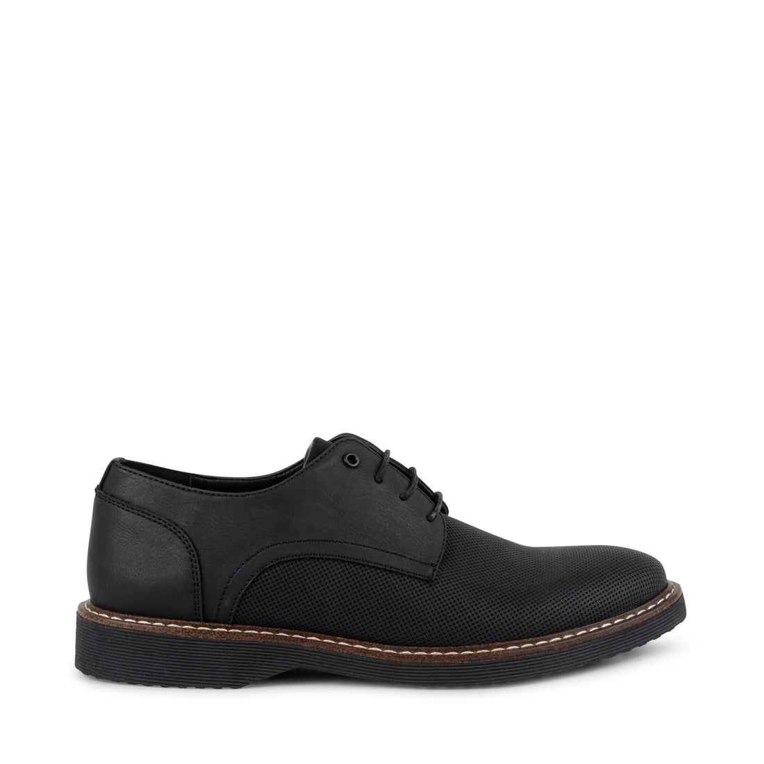 NURLANN BLACK NUBUCK - Men's Shoes - Steve Madden Canada