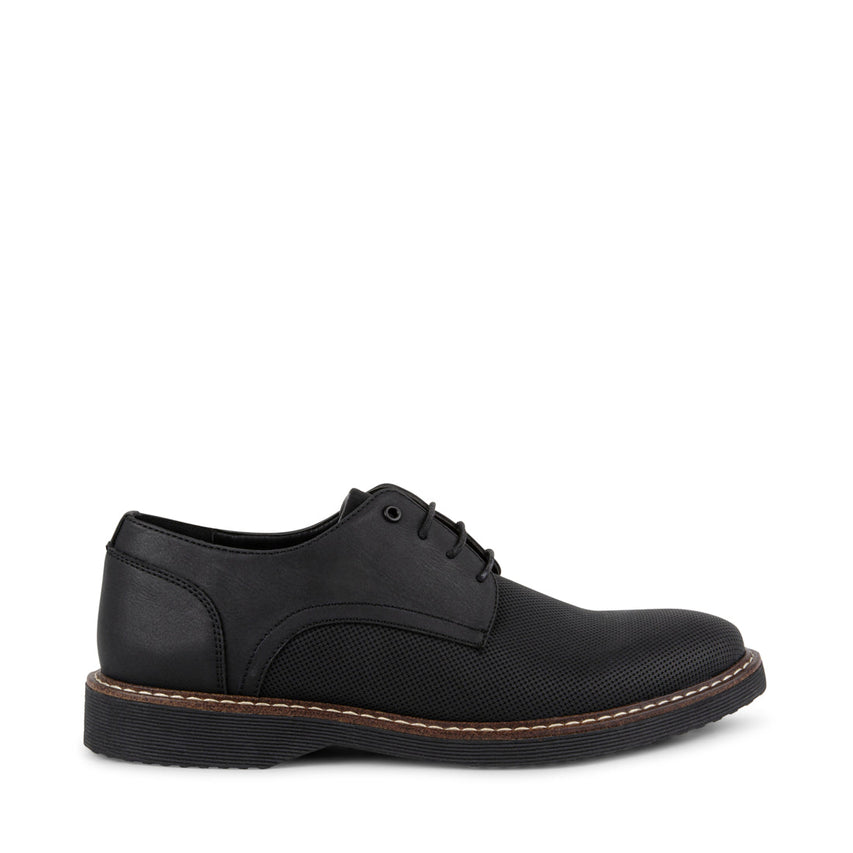 NURLANN BLACK NUBUCK - Men's Shoes - Steve Madden Canada