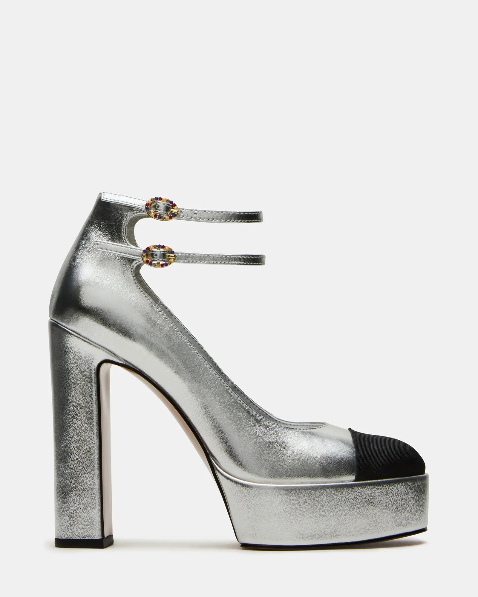 PEYTONN SILVER LEATHER - Women's Shoes - Steve Madden Canada