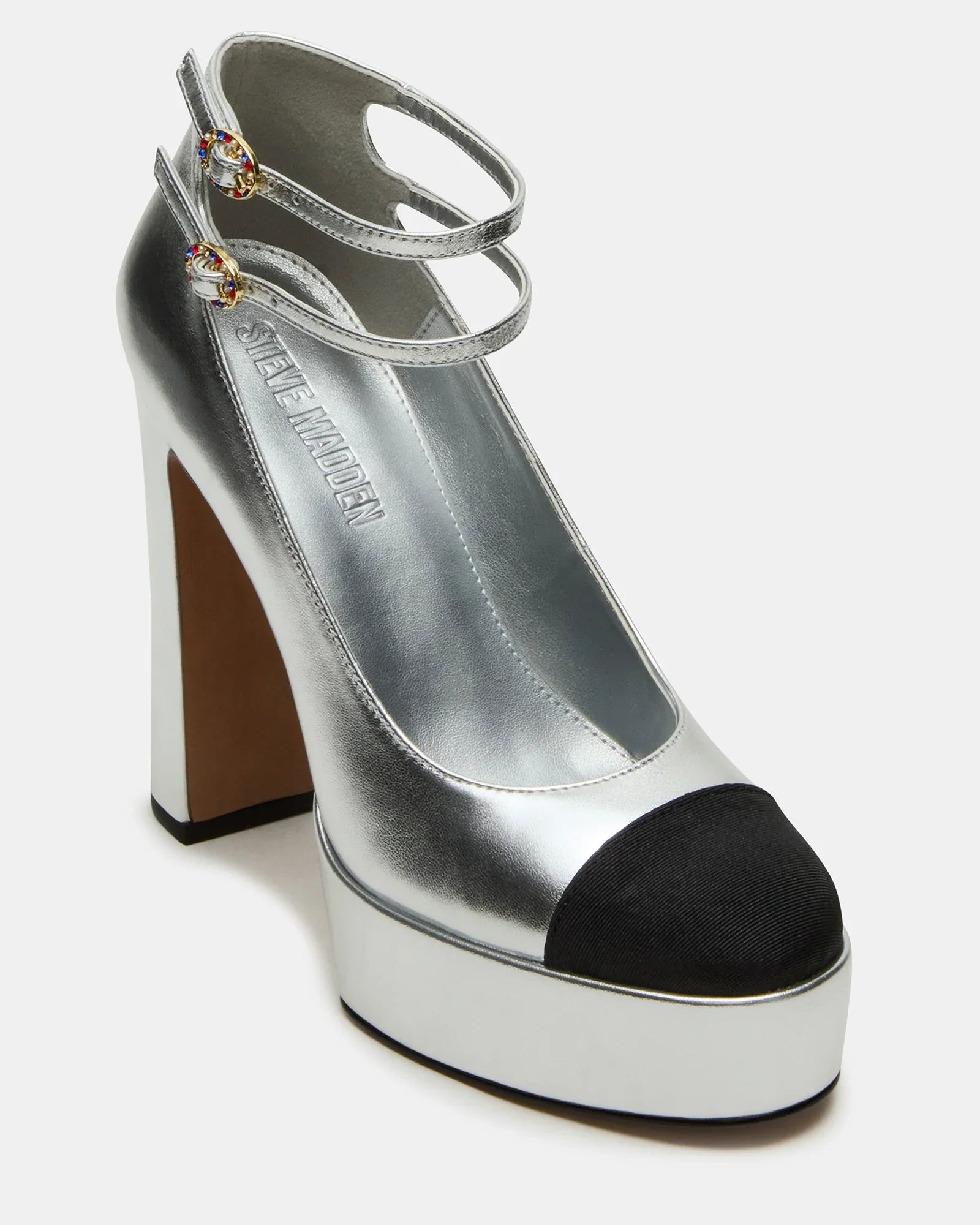 PEYTONN SILVER LEATHER - Women's Shoes - Steve Madden Canada