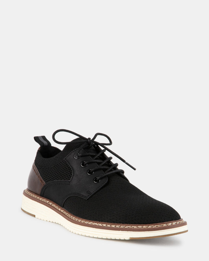 P-JOSEPH BLACK FABRIC - Men's Shoes - Steve Madden Canada
