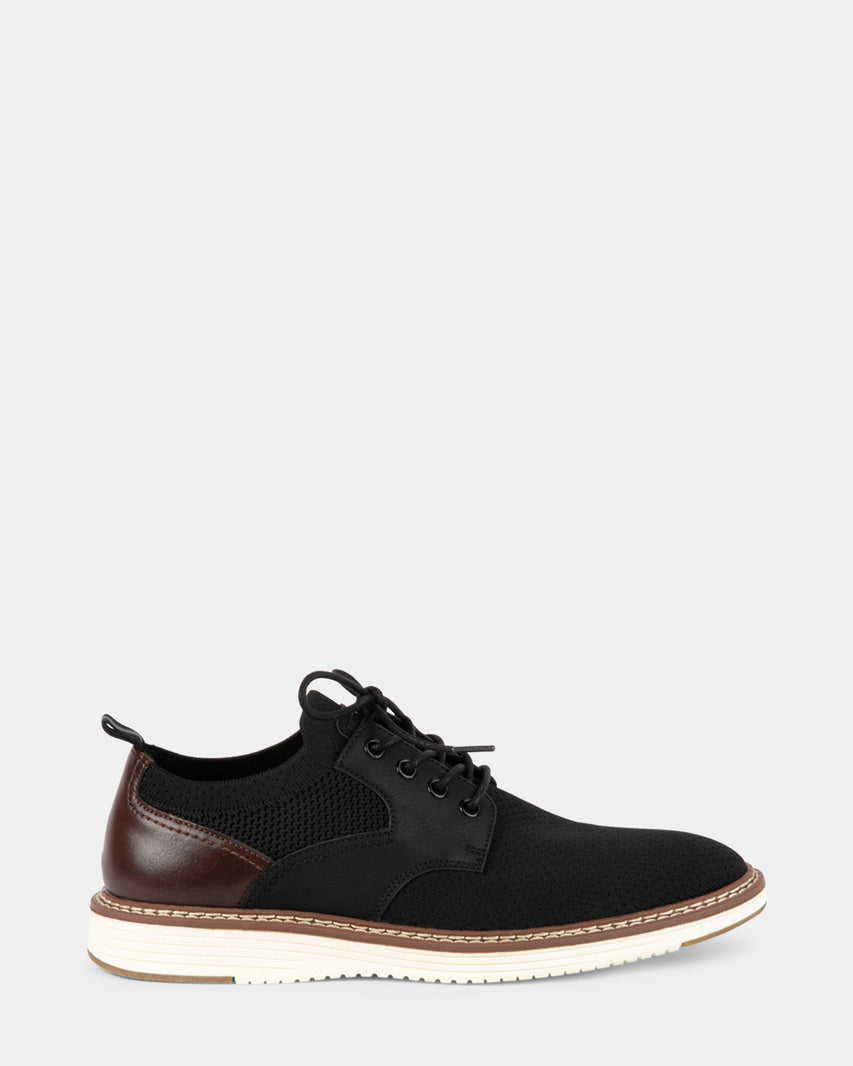 P-JOSEPH BLACK FABRIC - Men's Shoes - Steve Madden Canada