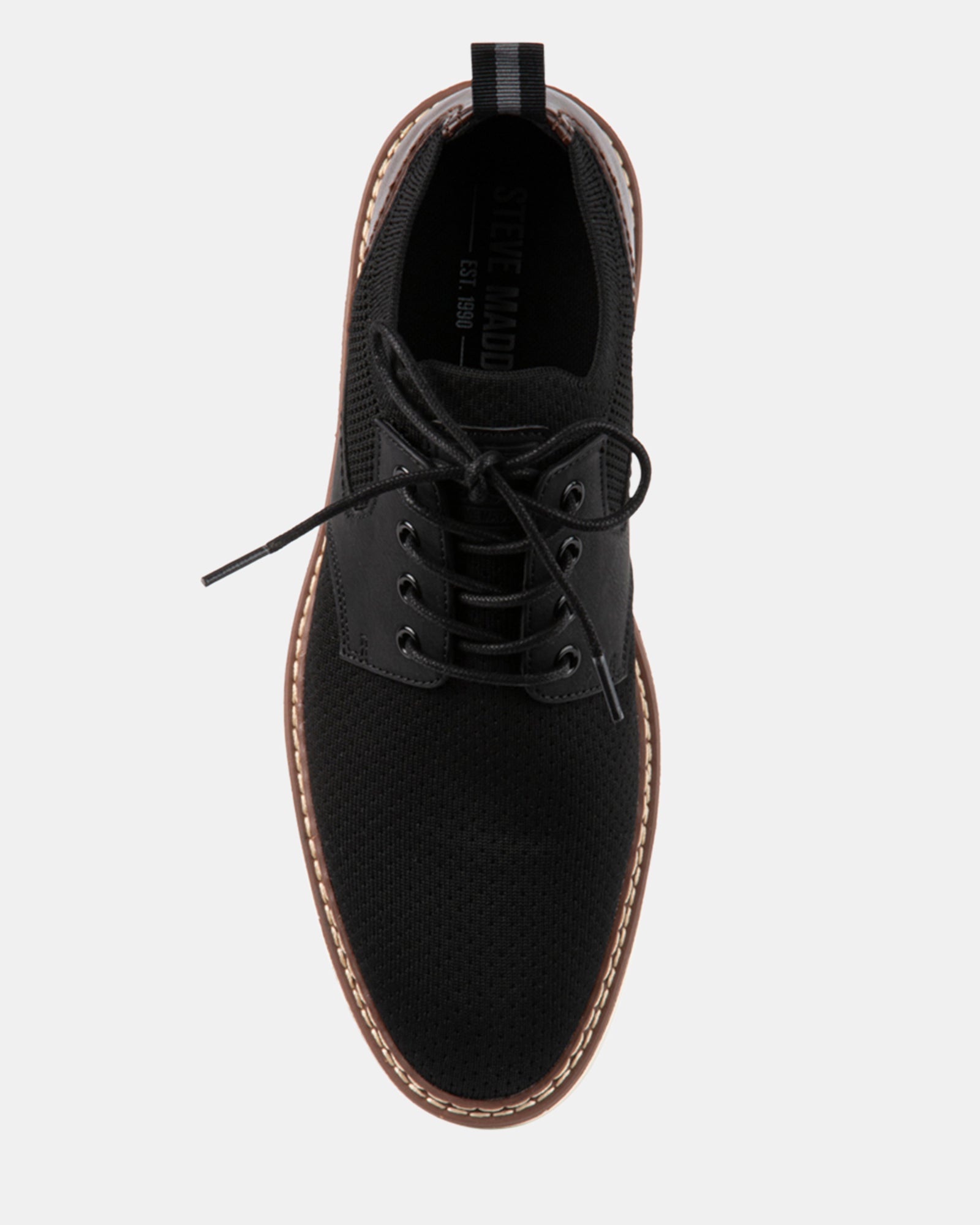 P-JOSEPH BLACK FABRIC - Men's Shoes - Steve Madden Canada