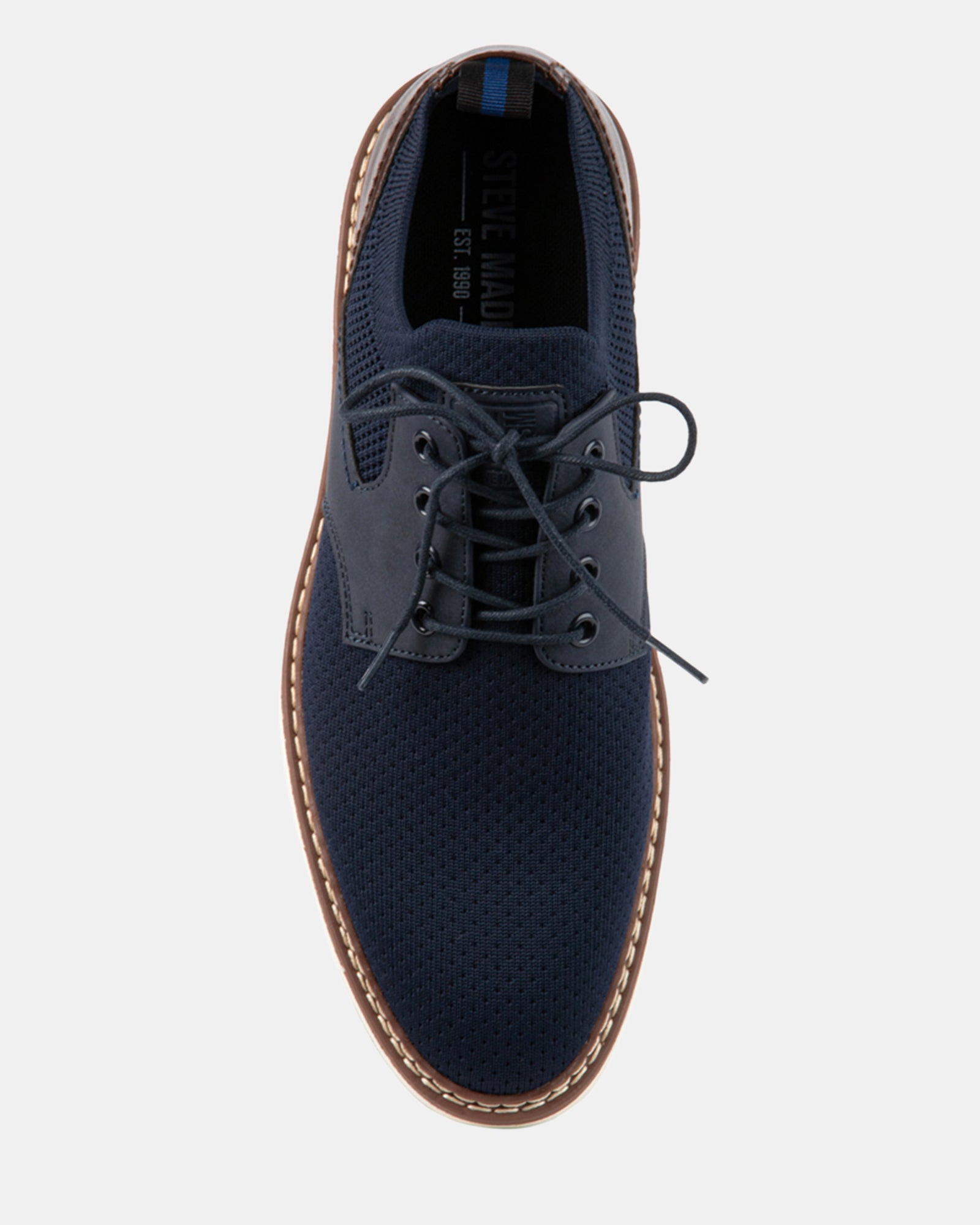 P-JOSEPH NAVY FABRIC - Men's Shoes - Steve Madden Canada