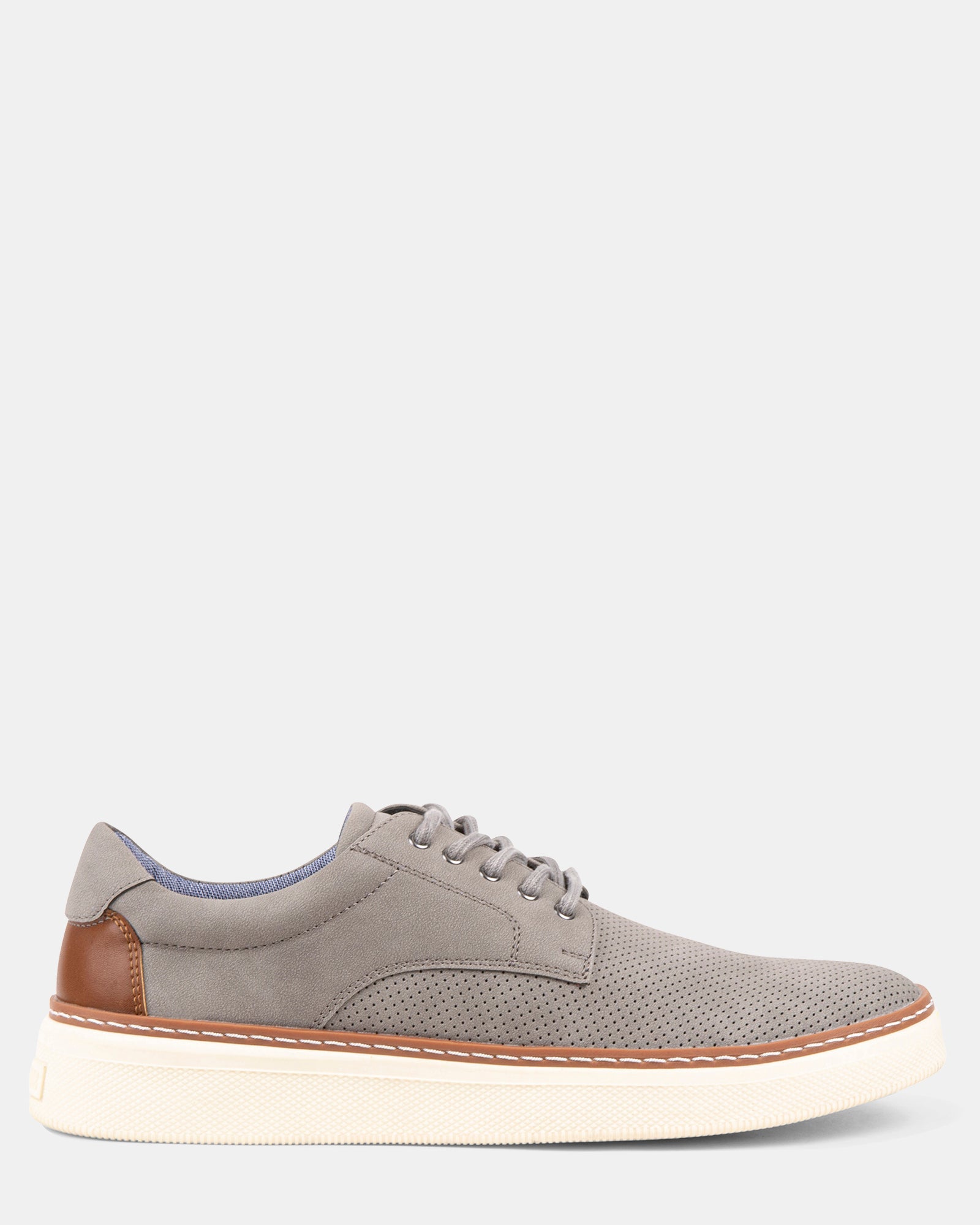 P-OXFORD GREY NUBUCK - Men's Shoes - Steve Madden Canada