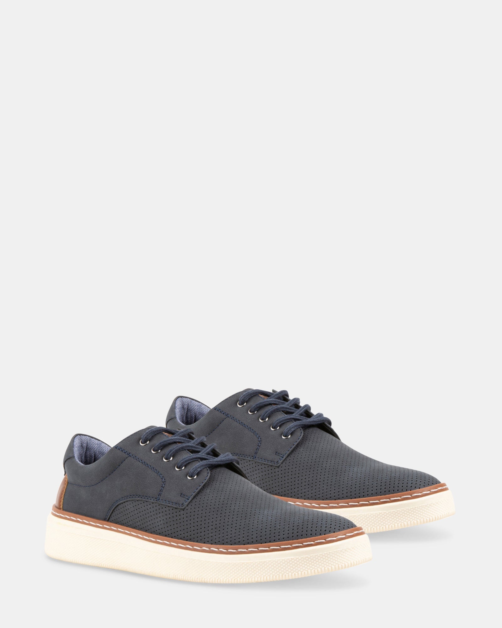 P-OXFORD NAVY NUBUCK - Men's Shoes - Steve Madden Canada