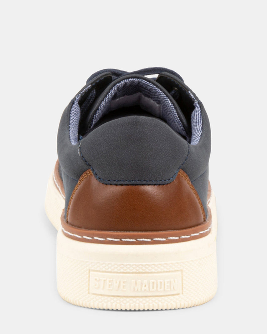 P-OXFORD NAVY NUBUCK - Men's Shoes - Steve Madden Canada