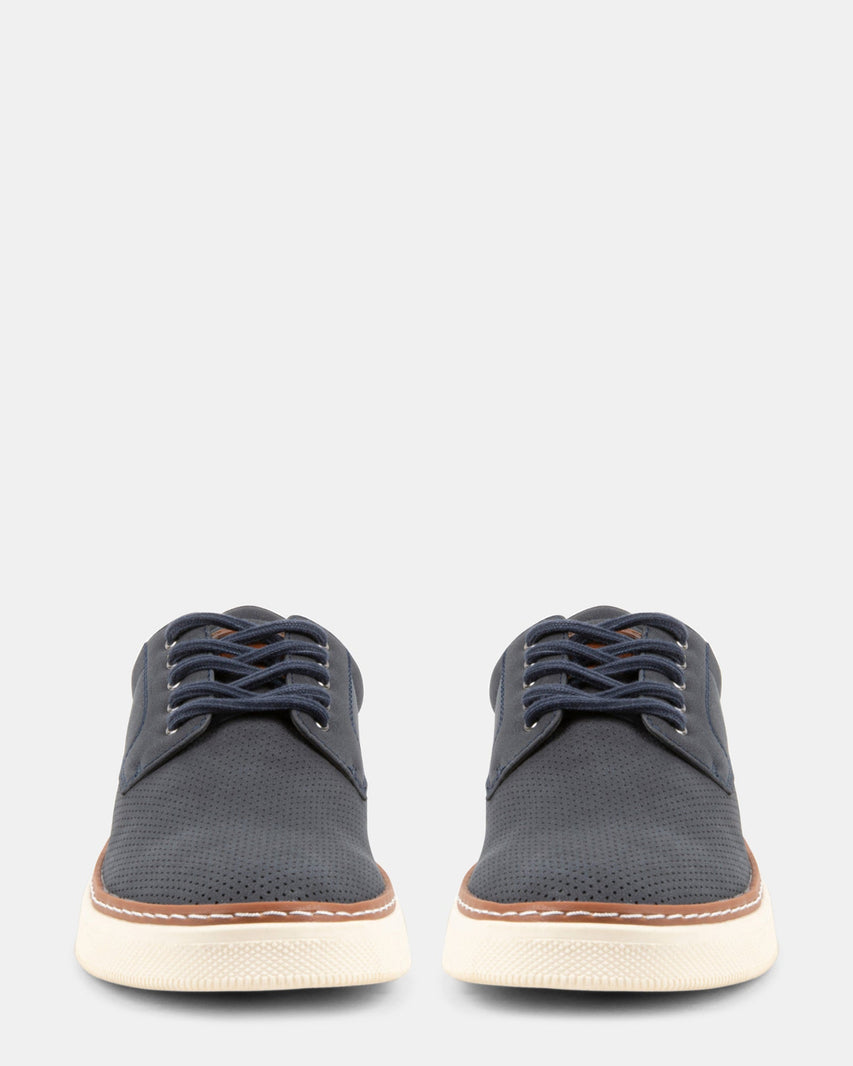 P-OXFORD NAVY NUBUCK - Men's Shoes - Steve Madden Canada