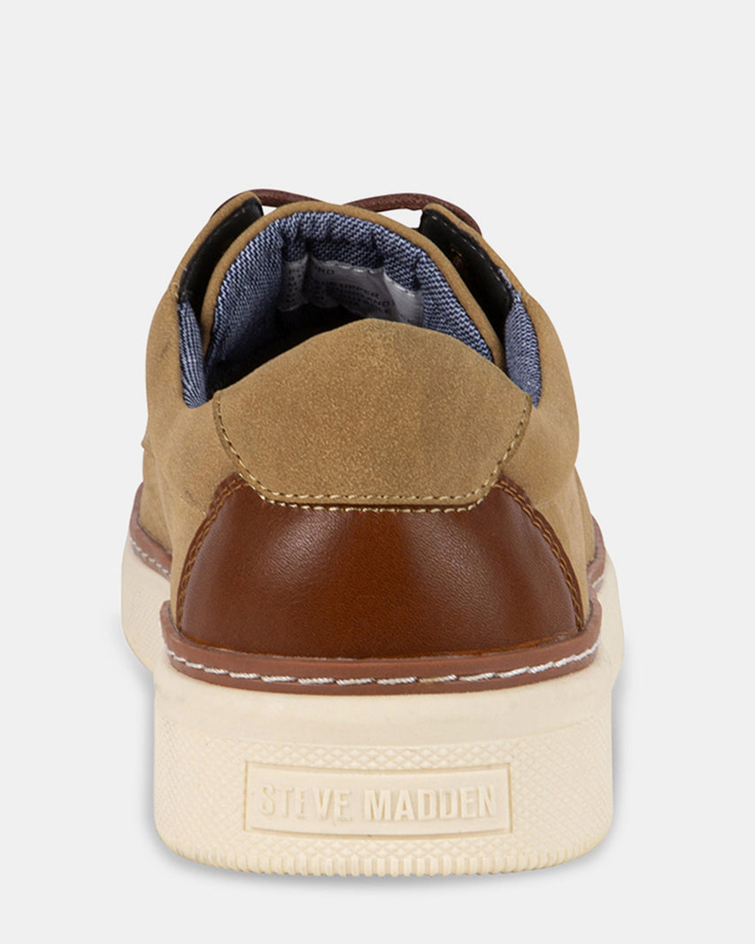 P-OXFORD TAUPE NUBUCK - Men's Shoes - Steve Madden Canada