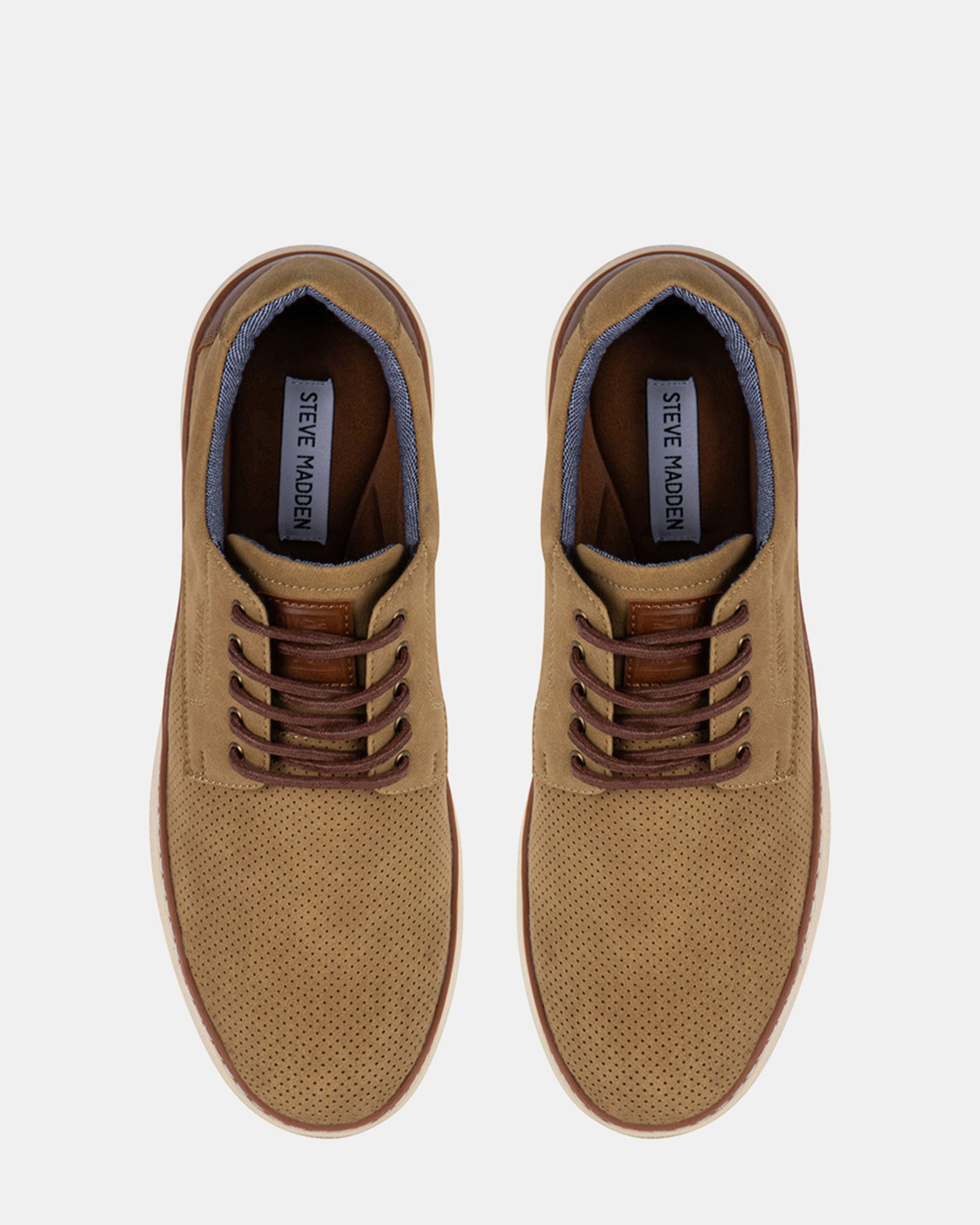 P-OXFORD TAUPE NUBUCK - Men's Shoes - Steve Madden Canada