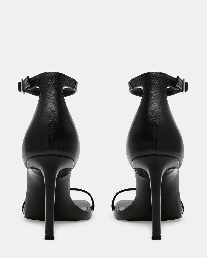 PIKED BLACK LEATHER - Women's Shoes - Steve Madden Canada