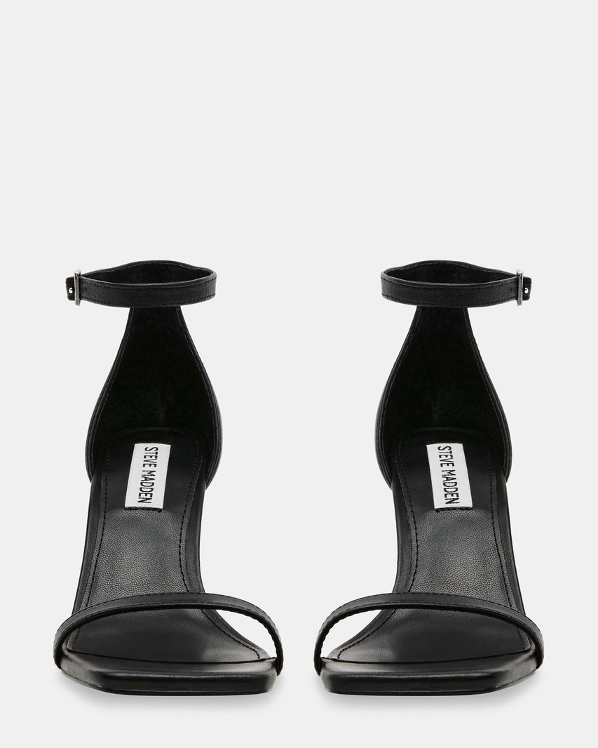 PIKED BLACK LEATHER - Women's Shoes - Steve Madden Canada