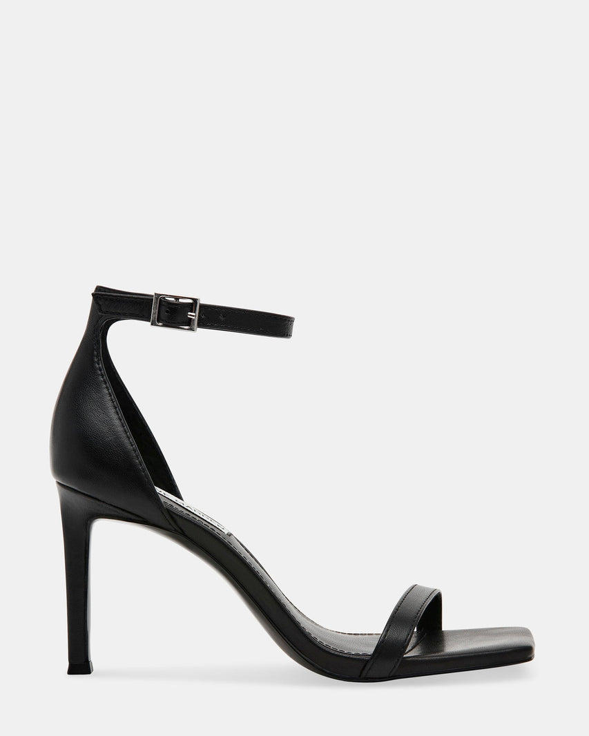 PIKED BLACK LEATHER - Women's Shoes - Steve Madden Canada