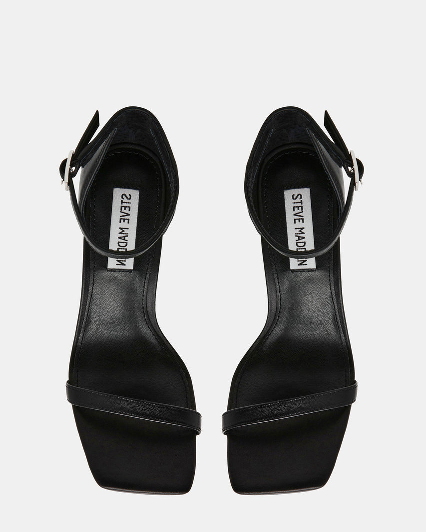PIKED BLACK LEATHER - Women's Shoes - Steve Madden Canada