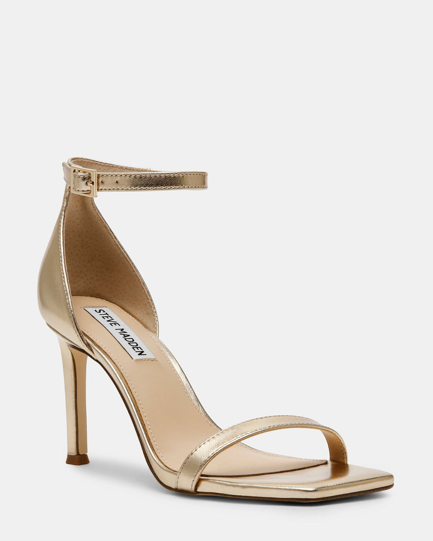 PIKED GOLD LEATHER - Women's Shoes - Steve Madden Canada