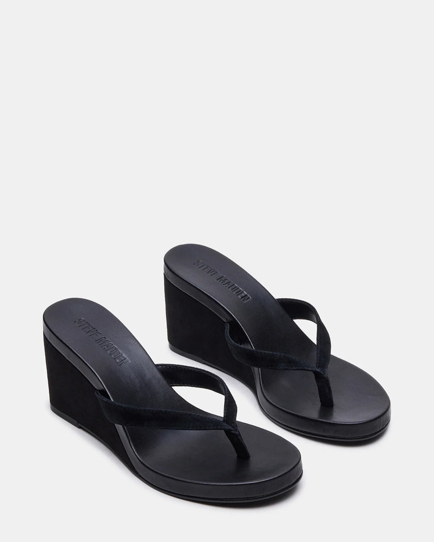 PLAYING BLACK SUEDE - Women's Shoes - Steve Madden Canada