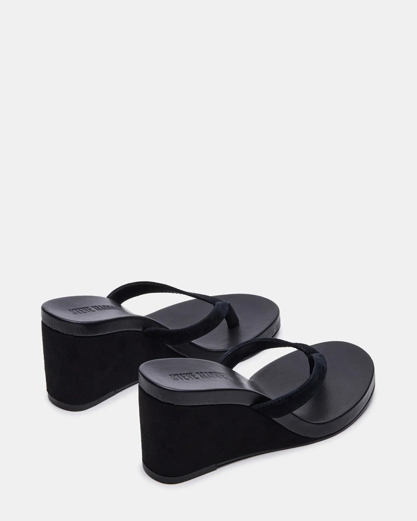 PLAYING BLACK SUEDE - Women's Shoes - Steve Madden Canada