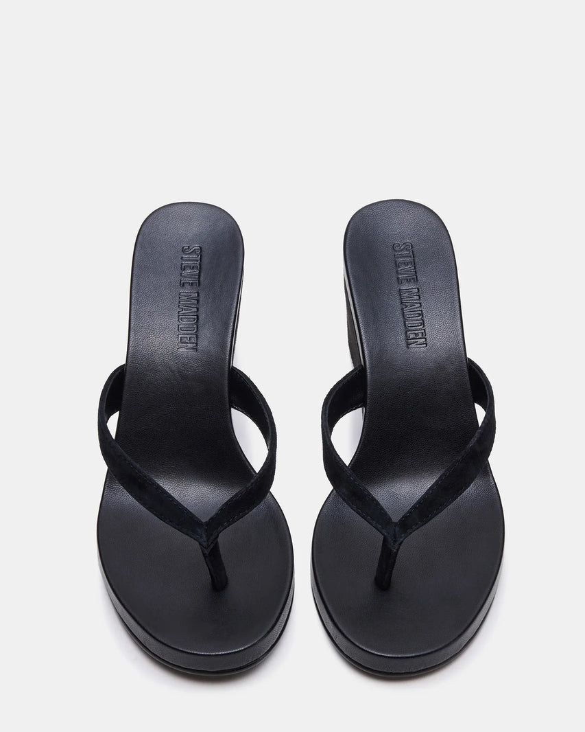 PLAYING BLACK SUEDE - Women's Shoes - Steve Madden Canada