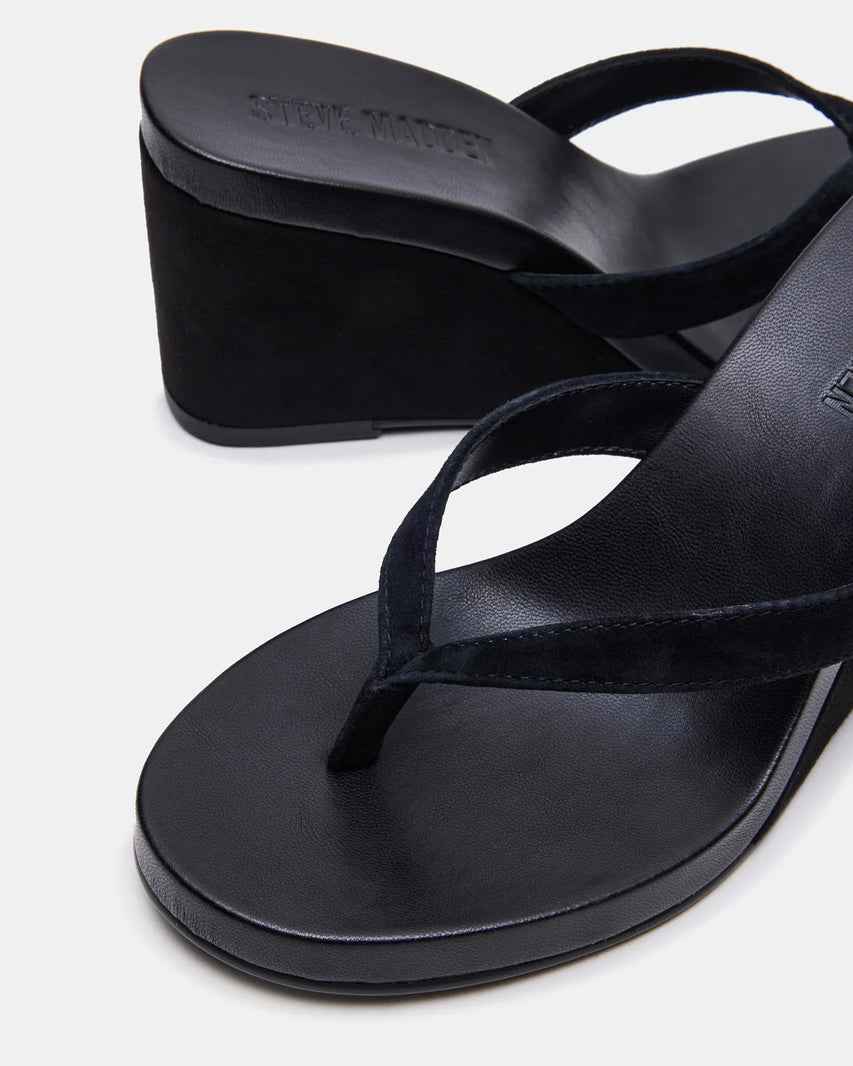 PLAYING BLACK SUEDE - Women's Shoes - Steve Madden Canada