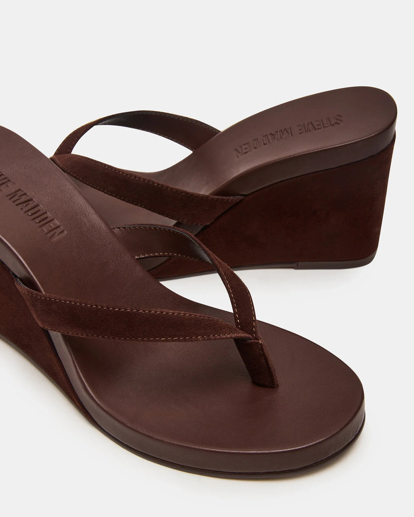 PLAYING BROWN SUEDE - Women's Shoes - Steve Madden Canada