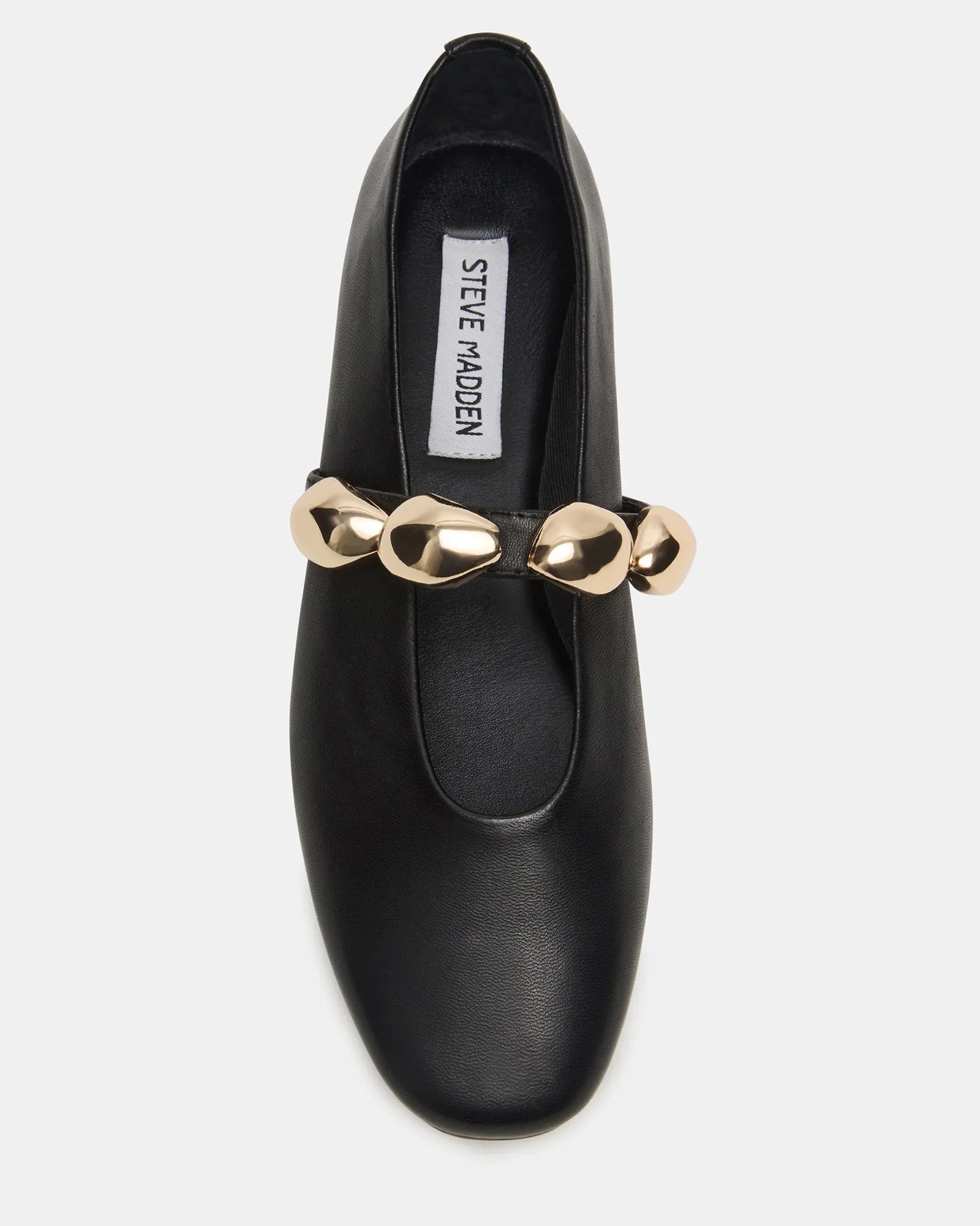 POPPIN BLACK LEATHER - Women's Shoes - Steve Madden Canada