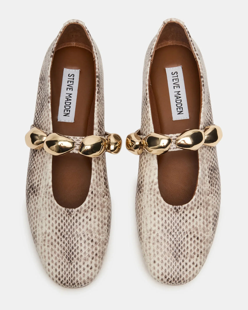 POPPIN NATURAL EXOTIC - Women's Shoes - Steve Madden Canada