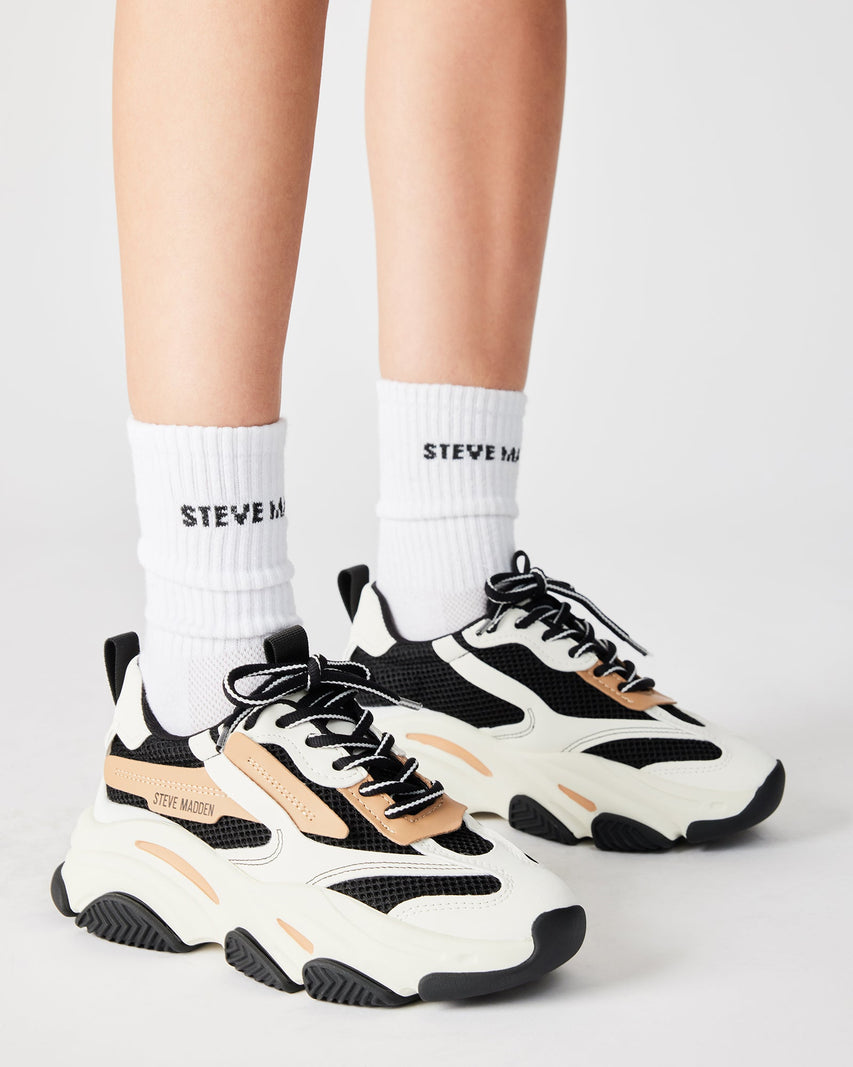 POSSESSION BLACK/TAN - Women's Shoes - Steve Madden Canada