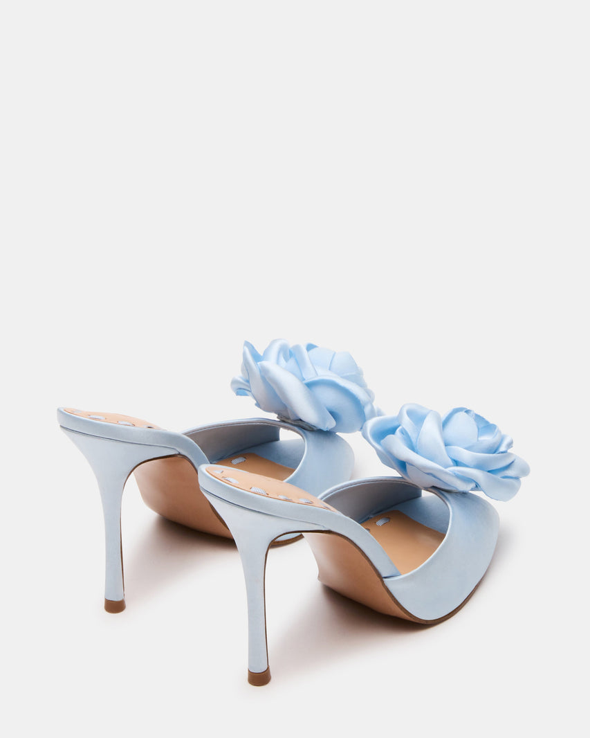 PRIYAA-F BLUE SATIN - Women's Shoes - Steve Madden Canada