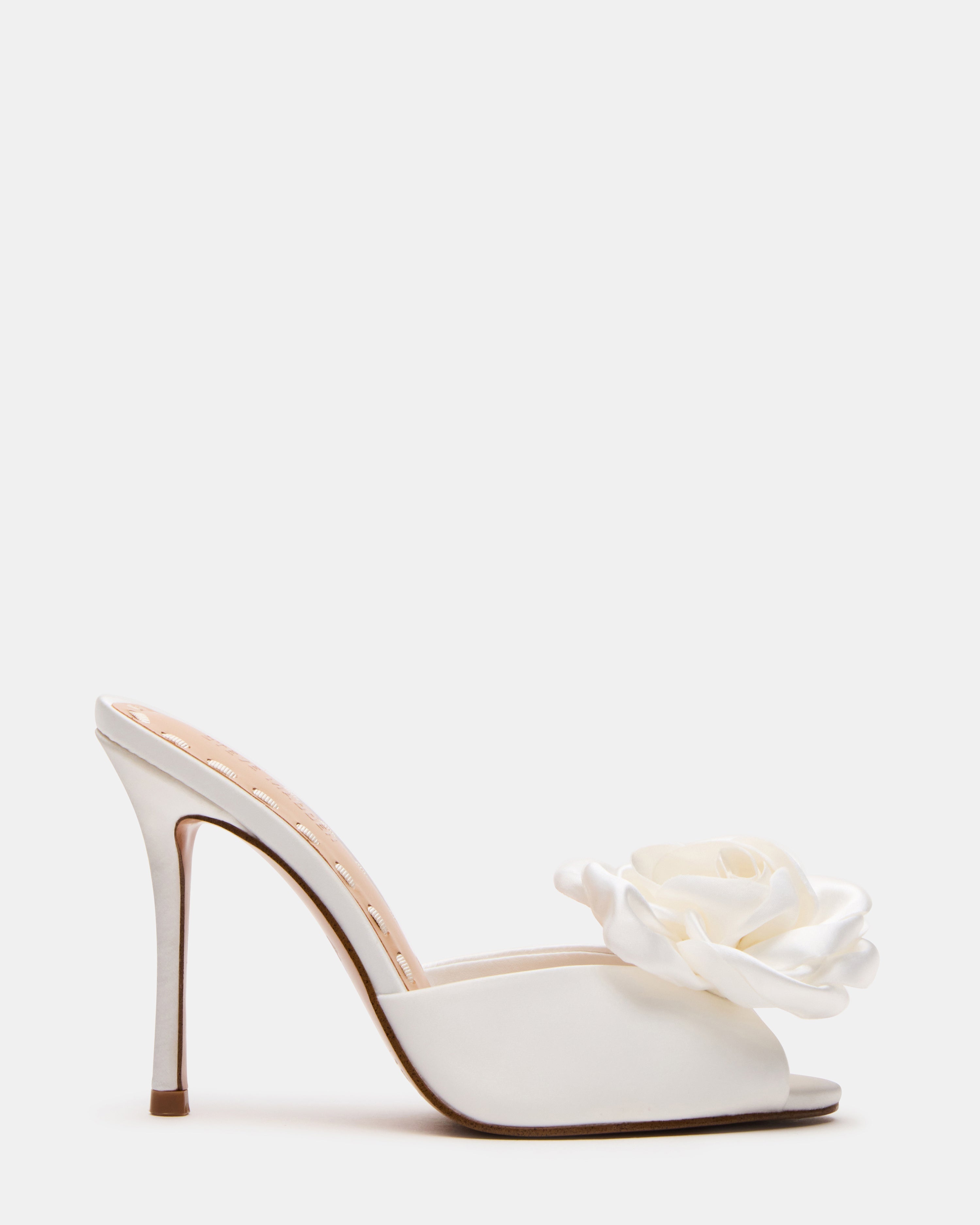 PRIYAA-F NATURAL SATIN - Women's Shoes - Steve Madden Canada