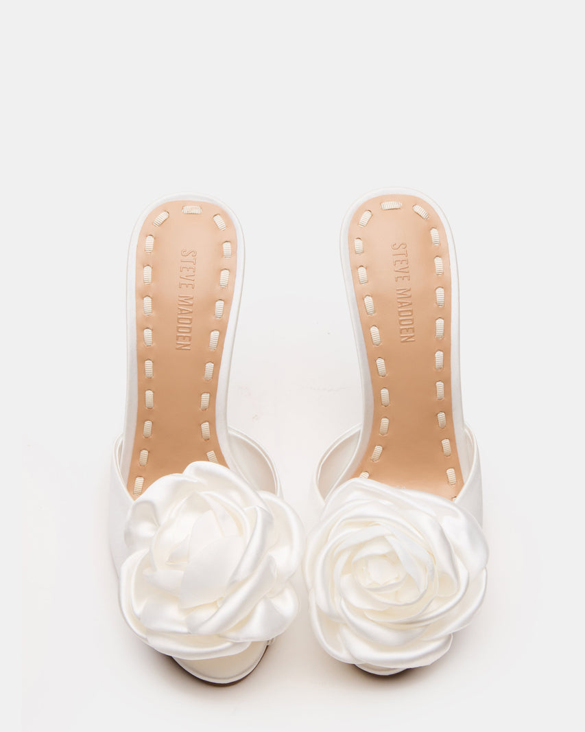 PRIYAA-F NATURAL SATIN - Women's Shoes - Steve Madden Canada