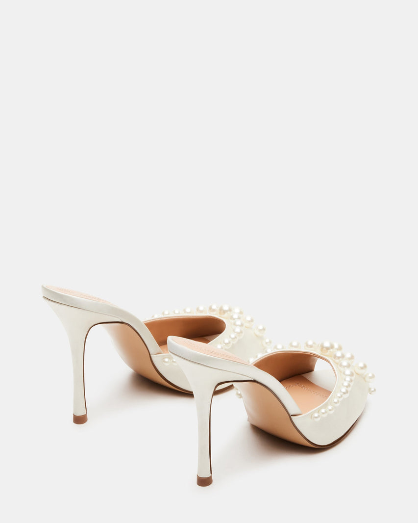 PRIYA-P WHITE SATIN - Women's Shoes - Steve Madden Canada