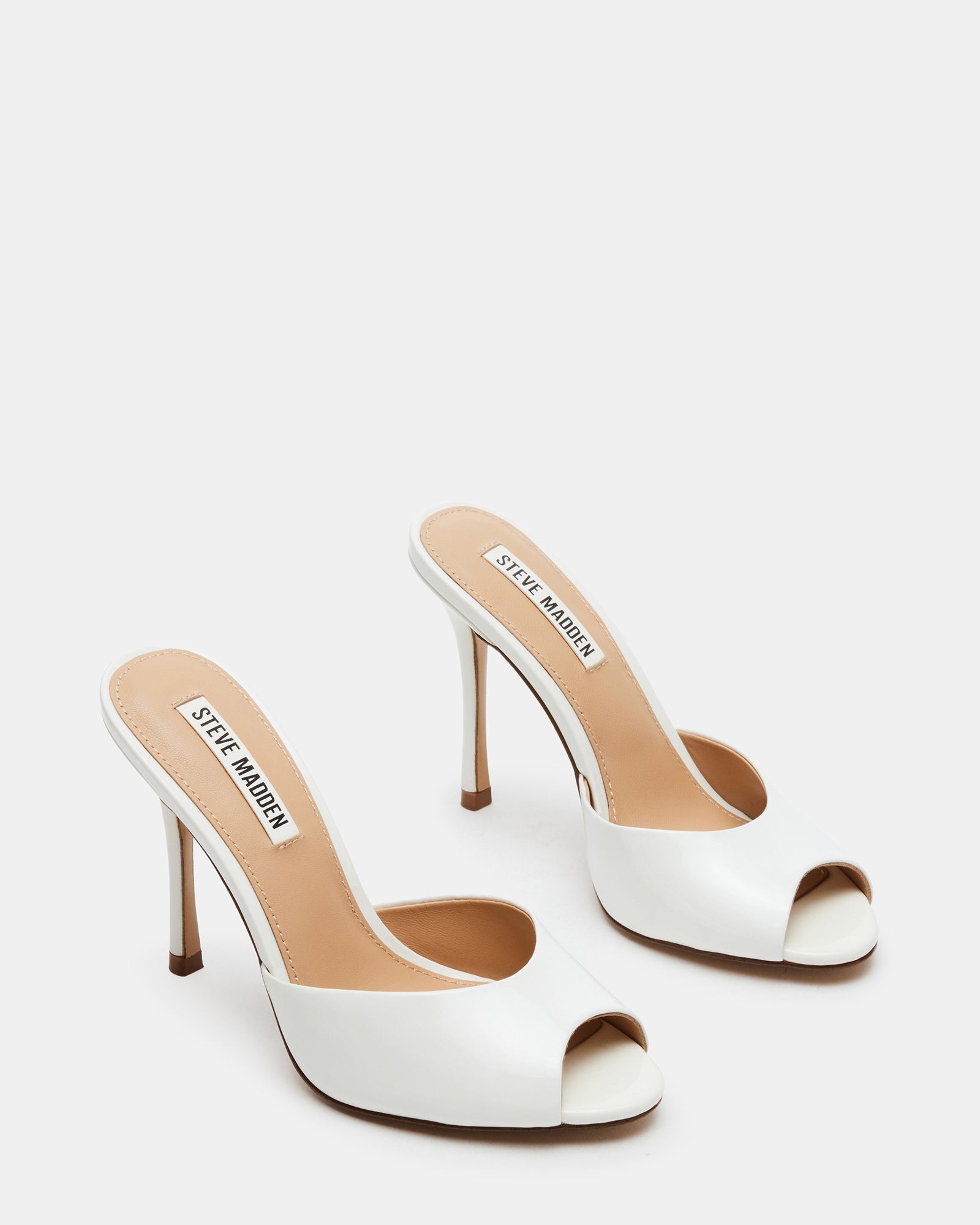 PRIYAA WHITE PATENT - Women's Shoes - Steve Madden Canada