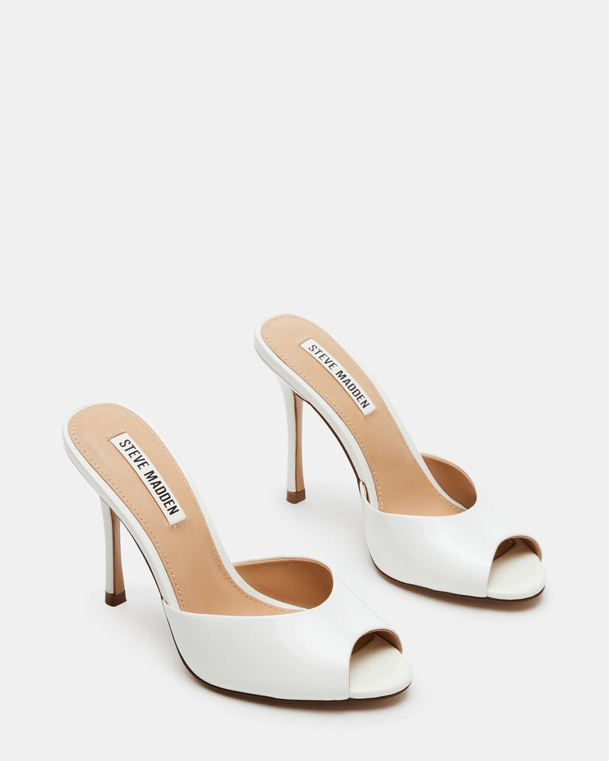PRIYAA WHITE PATENT - Women's Shoes - Steve Madden Canada