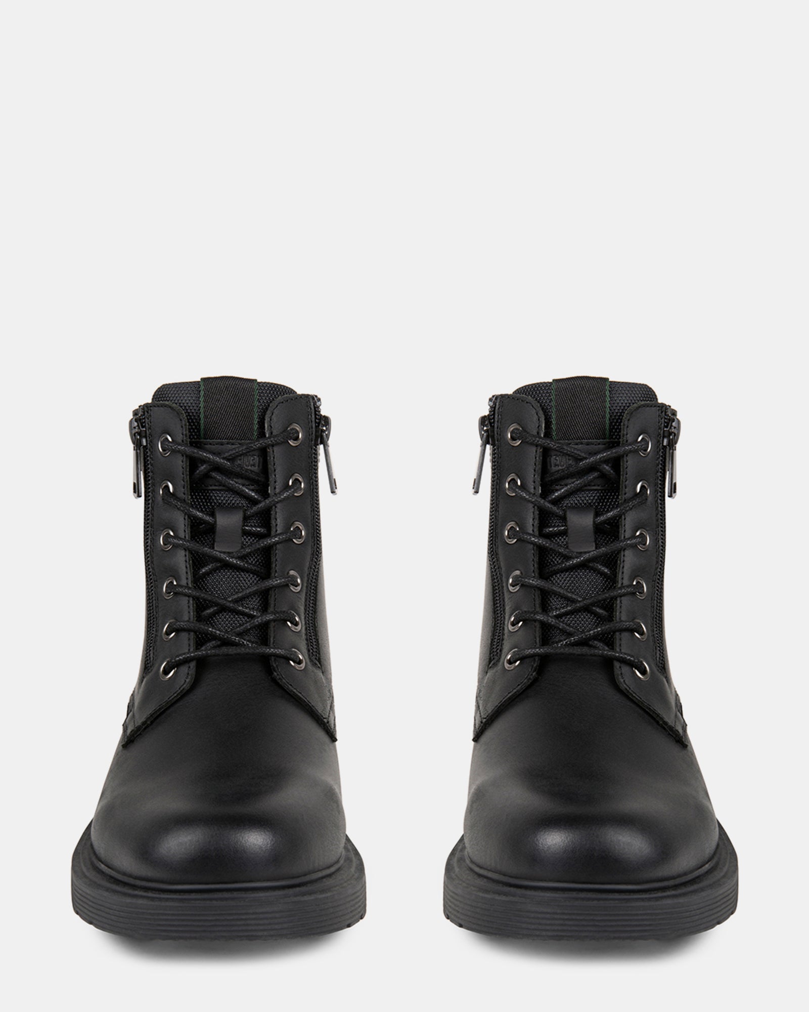 QUARTZ BLACK LEATHER - Men's Shoes - Steve Madden Canada