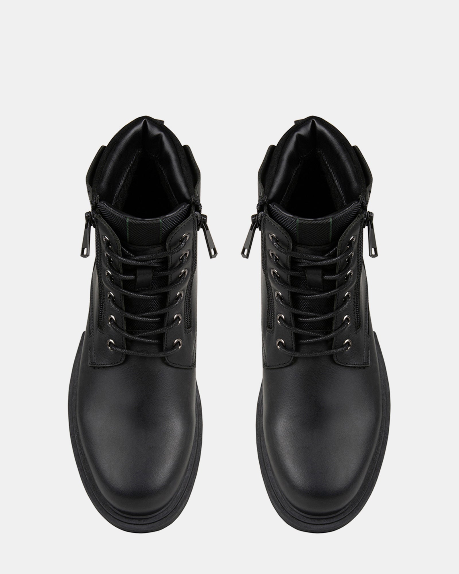 QUARTZ BLACK LEATHER - Men's Shoes - Steve Madden Canada