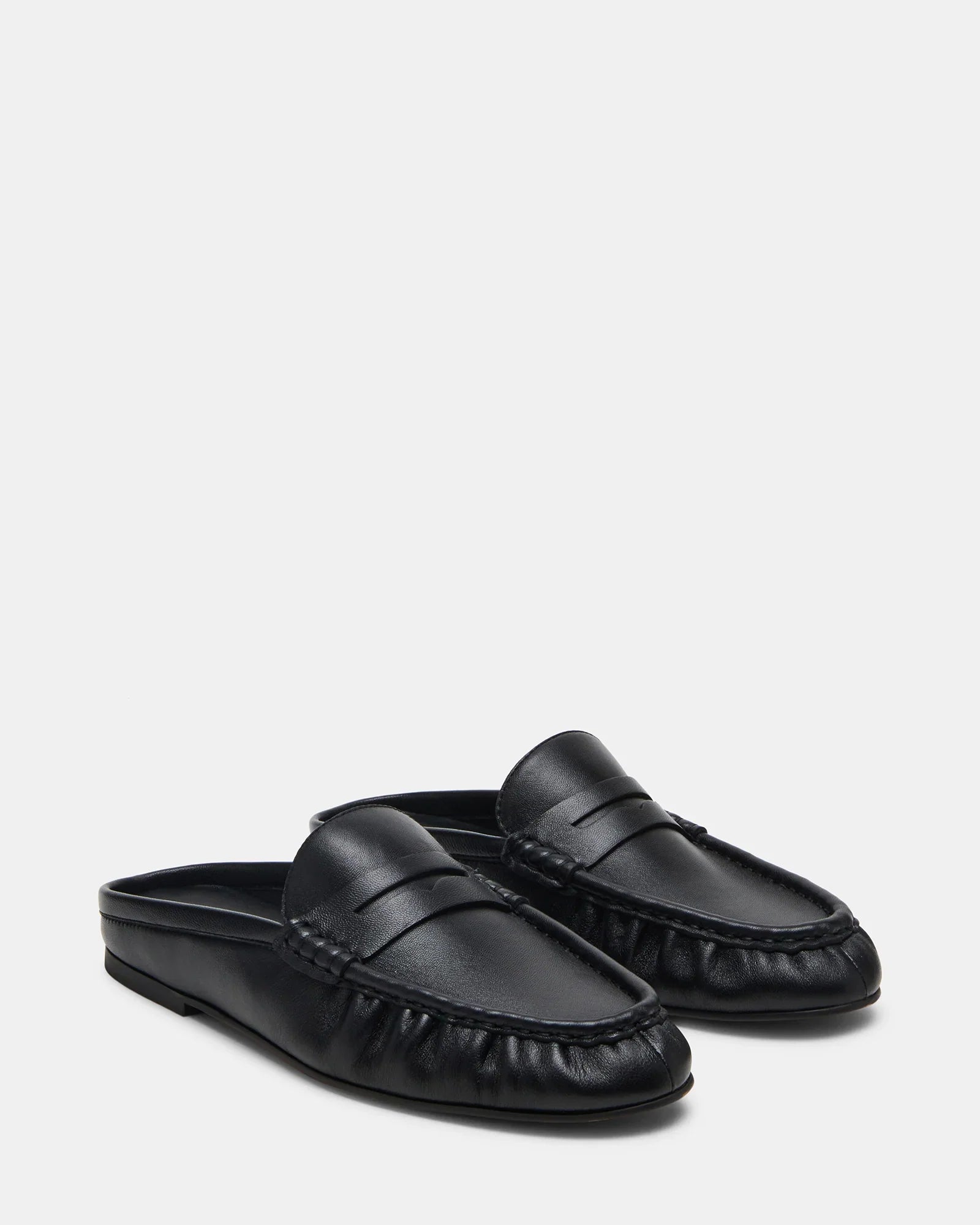 RAFE BLACK LEATHER - Women's Shoes - Steve Madden Canada