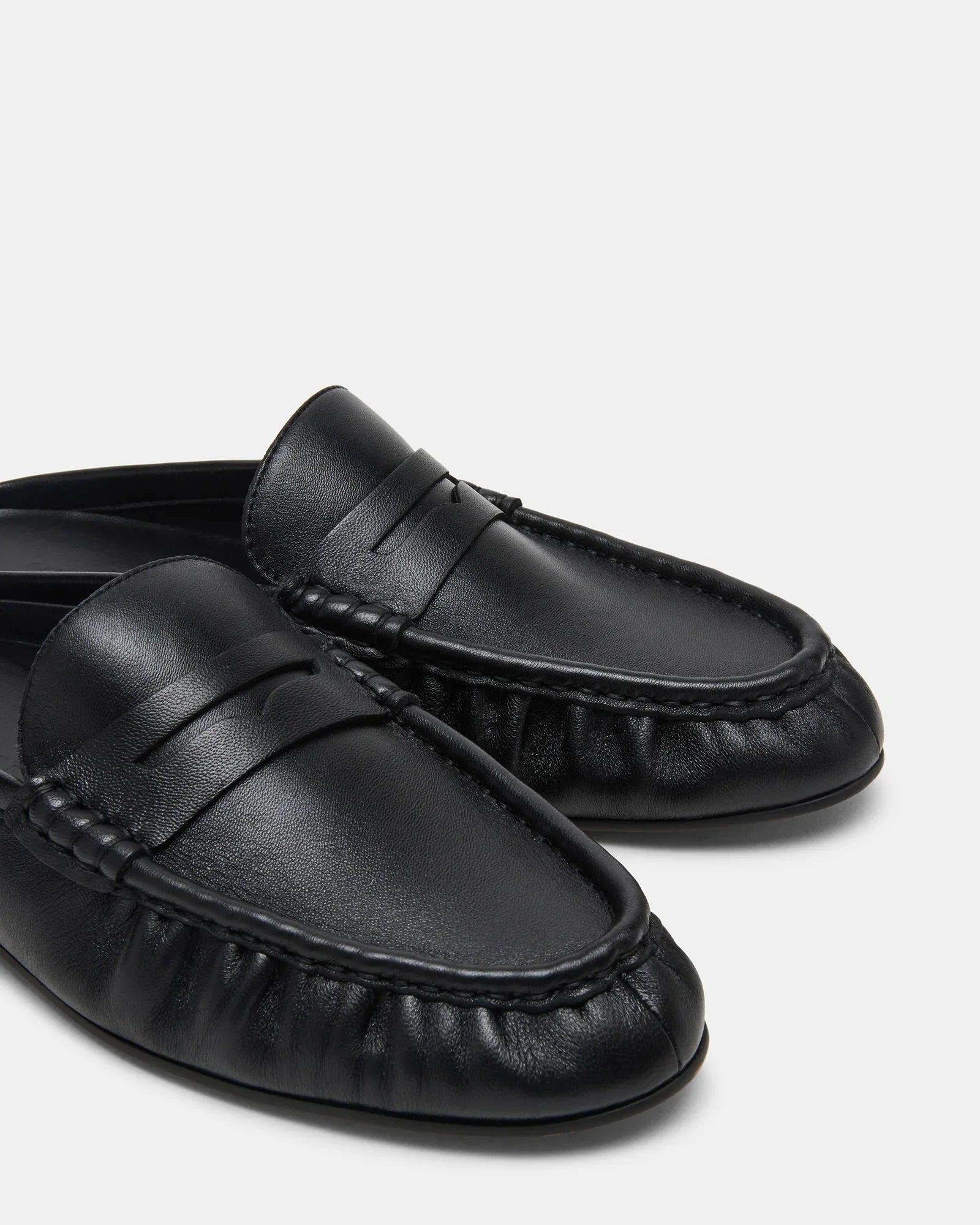 RAFE BLACK LEATHER - Women's Shoes - Steve Madden Canada