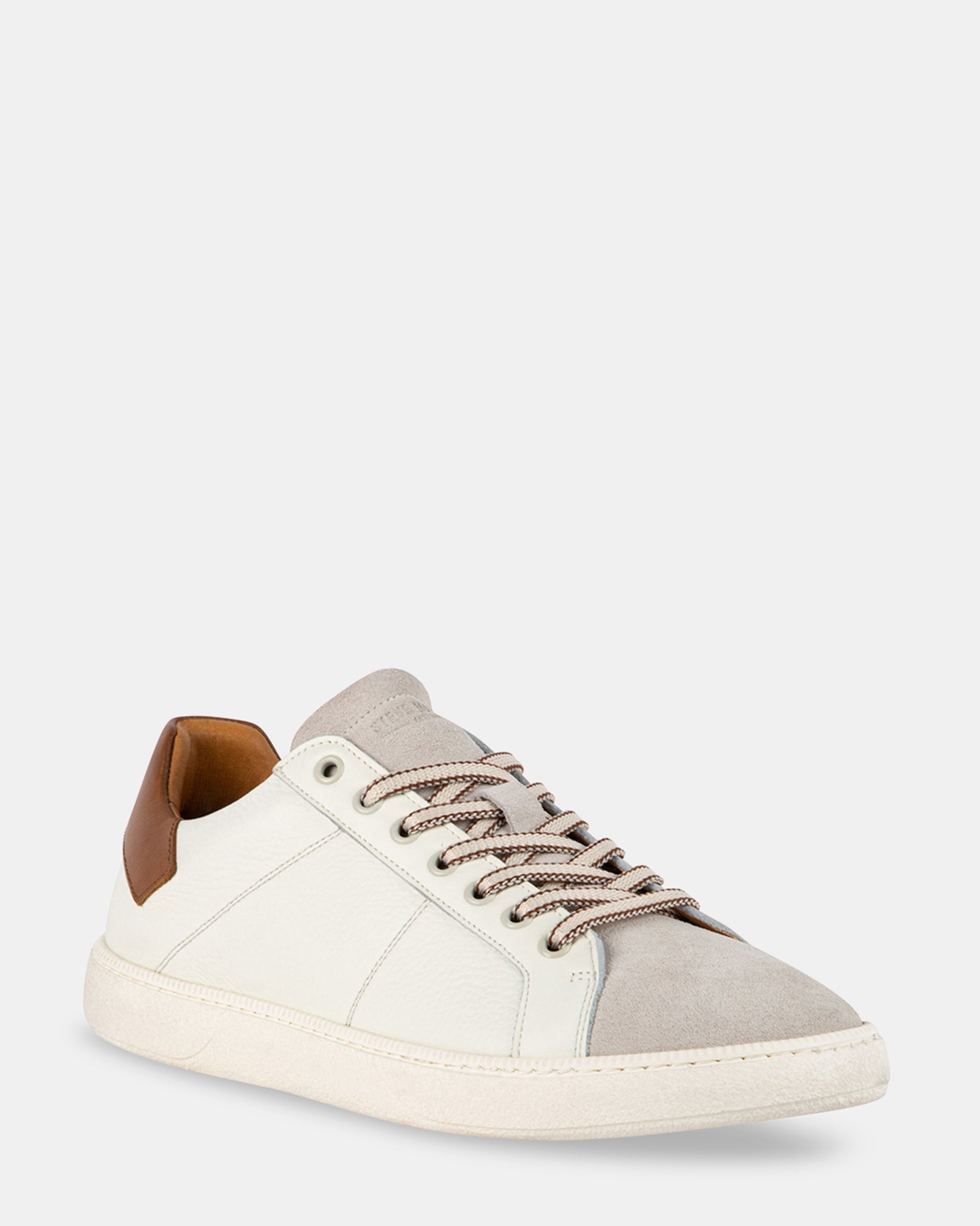 RANGEE WHITE LEATHER - Men's Shoes - Steve Madden Canada