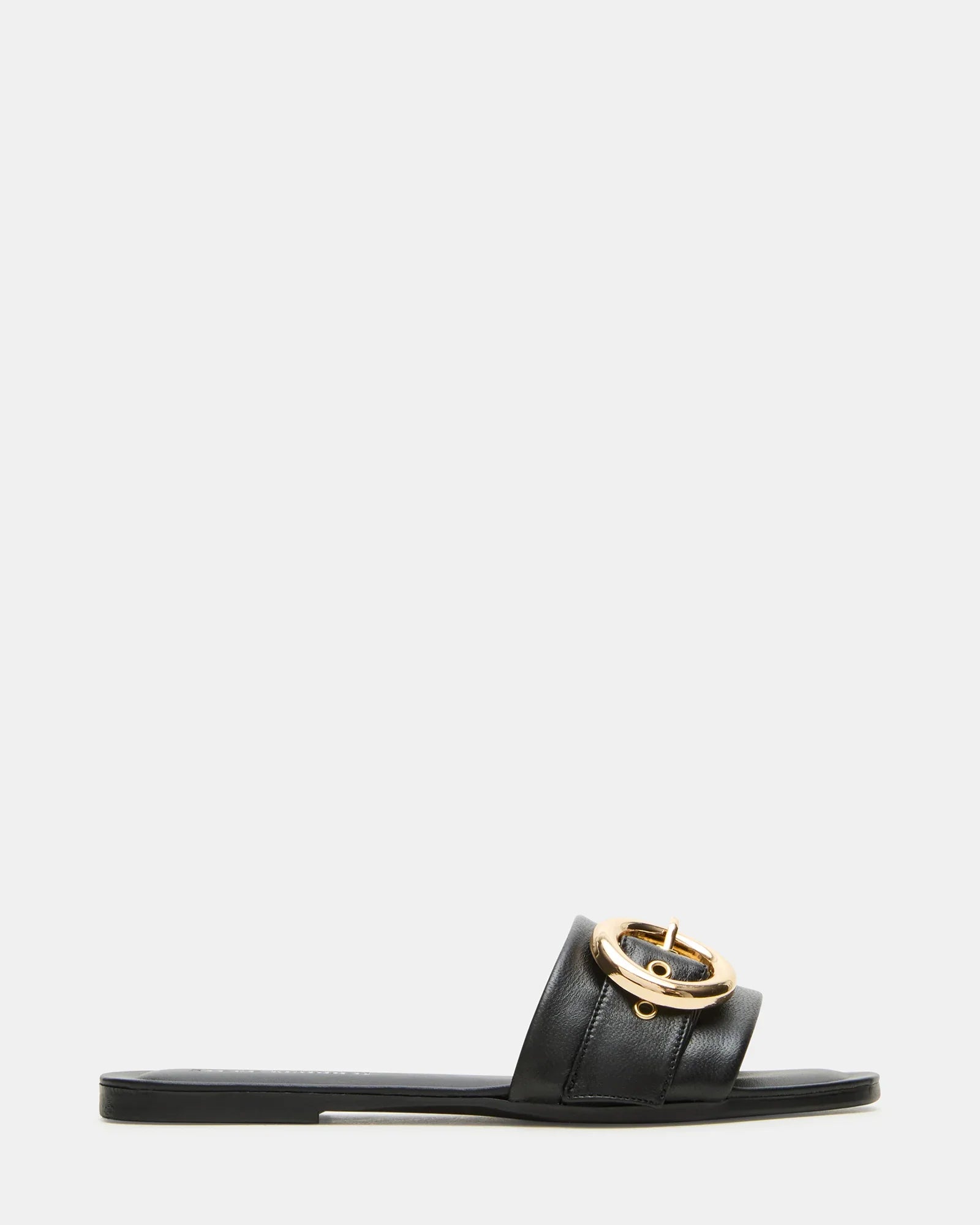 REEFF BLACK LEATHER - Women's Shoes - Steve Madden Canada