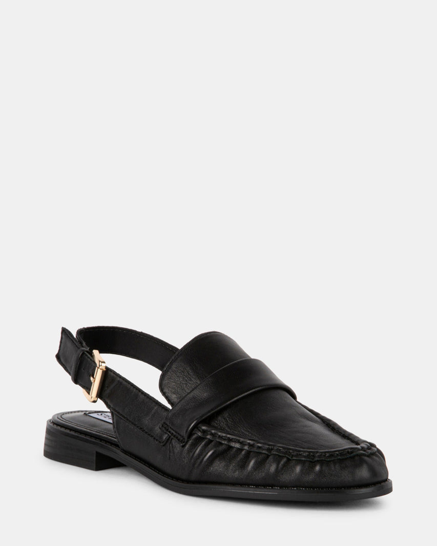 REEVES BLACK LEATHER - Women's Shoes - Steve Madden Canada