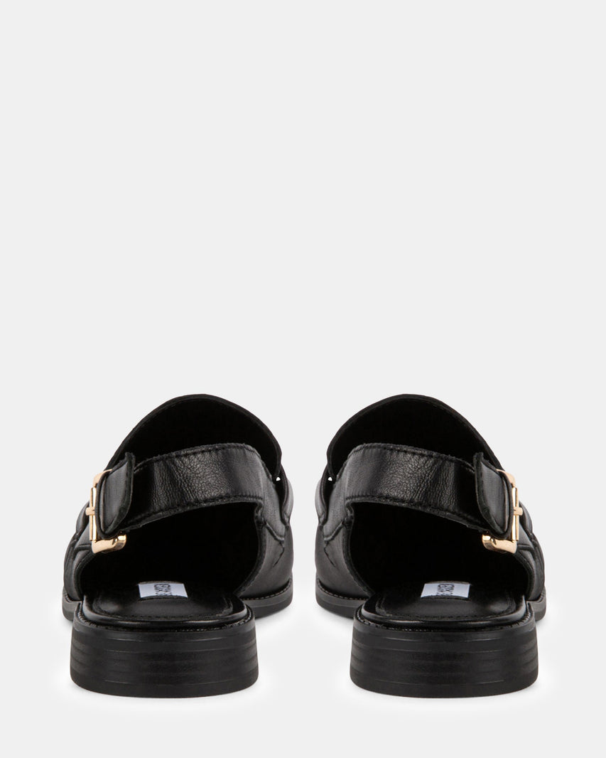 REEVES BLACK LEATHER - Women's Shoes - Steve Madden Canada