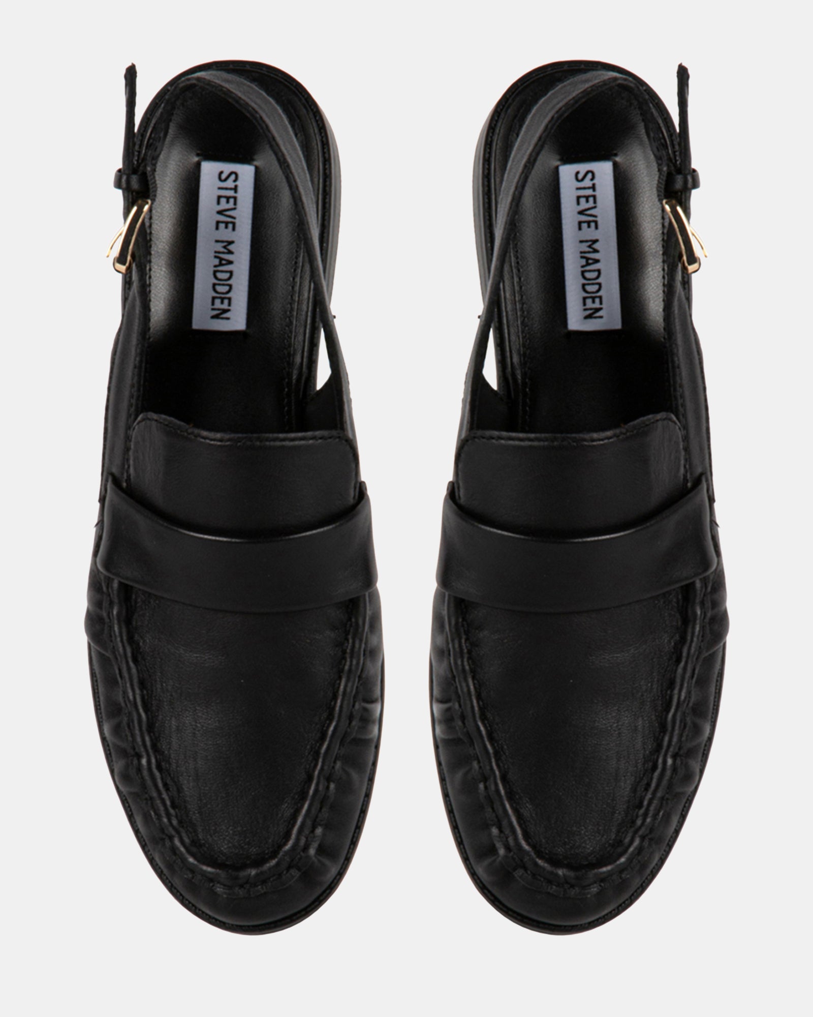 REEVES BLACK LEATHER - Women's Shoes - Steve Madden Canada