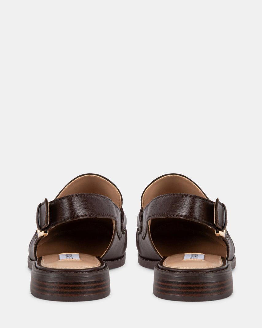 REEVES BROWN LEATHER - Women's Shoes - Steve Madden Canada