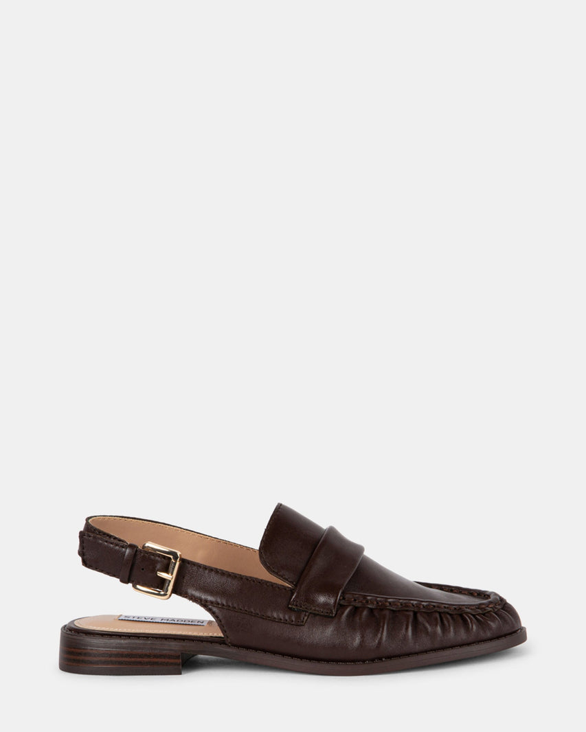 REEVES BROWN LEATHER - Women's Shoes - Steve Madden Canada